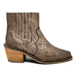 Botas Texanas De Cuero Mujer