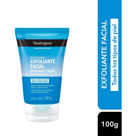 Exfoliante Neutrogena Deep Clean Limpieza Y Frescura 100 Gr