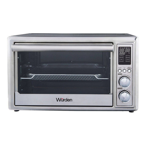 Horno de mesa eléctrico Wurden WOV-LUFT30 30L acero inoxidable