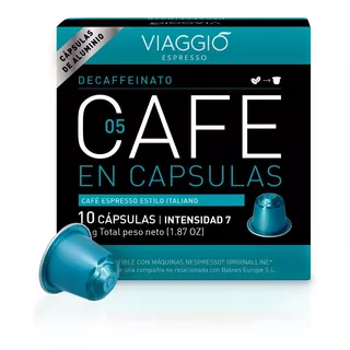 Café Descafeinado En Cápsula Viaggio Sin Tacc