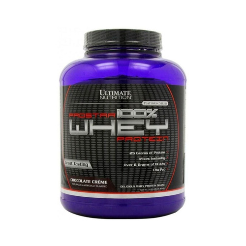 Suplemento en polvo Ultimate Nutrition Prostar Whey proteínas sabor chocolate créme en pote de 2.39kg