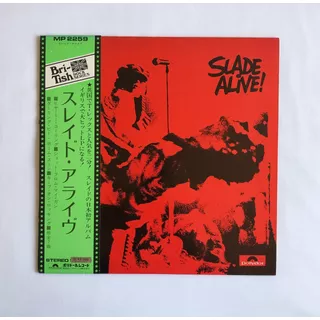 Lp Vinil Slade - Slade Alive ! Disco Japonês . Impecável...