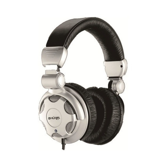 Auriculares Dj Hügel Headphones Monitoreo Cerrado Gris Cuota