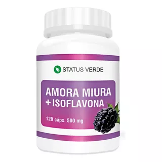 Amora Miura + Isoflavona 120 Cápsulas 500mg Sabor Neutro