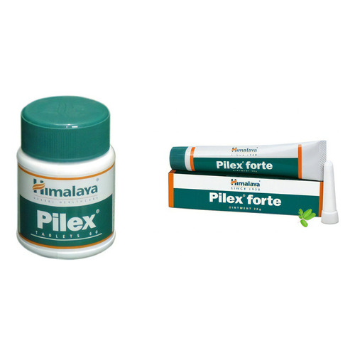  Combo Pilex  Desinflamación De Hemorroides Pomada Y Tabletas