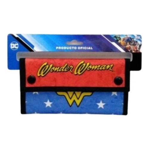 Billetera Wonder Woman - Dc Color Azul