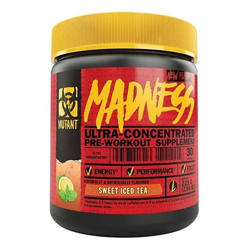 Pre Entreno Mutant Madness 30 Servicios Los Sabores Sabor Pinapple Pasion