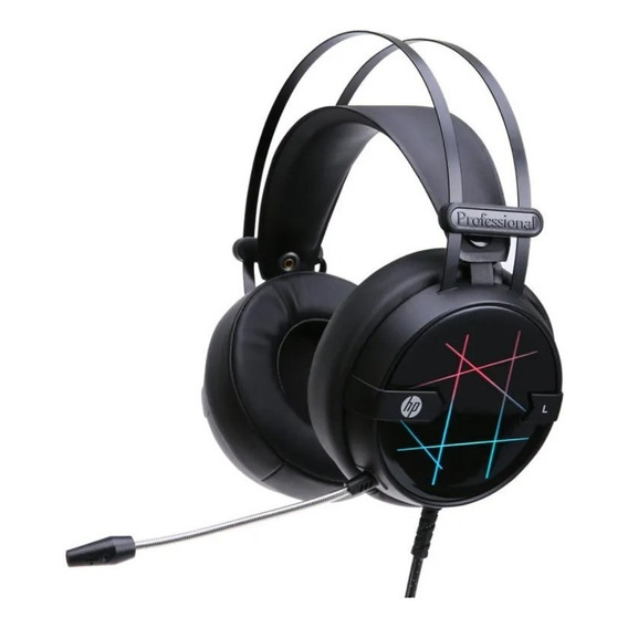 Auricular Gamer Hp Gaming Headset H160 Microfono 3.5 Usb Rgb