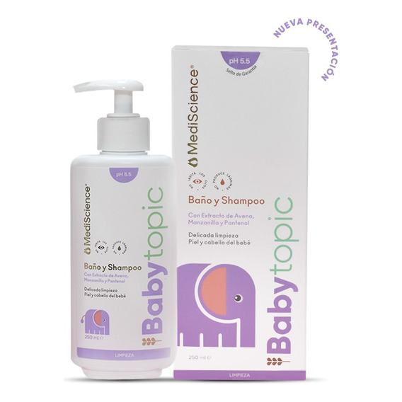 Mediscience Babytopic Baño Y Shampoo Ph 5.5 Loción 250ml