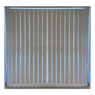 Cortinas Bandas Verticales Pack 2 De 105x210 P/ Ventanal 2x2