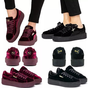 tenis puma feminino rihanna vinho