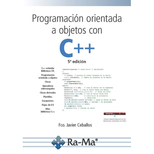 Programación Orientada A Objetos Con C++ 5ª Ed