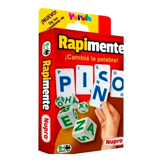 Rapimente Cambia La Palabra Cartas Y Dados Nupro