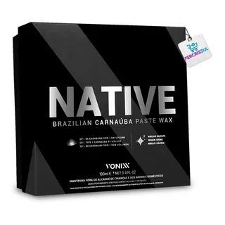 Cera De Carnaúba Tipo 1 Native Paste Wax 100ml Vonixx