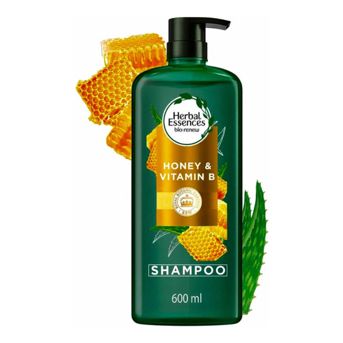  Shampoo Herbal Essences® Miel Y Vitamina B 600 Ml Bio Renew
