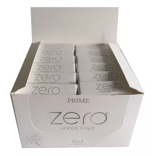 Preserv. Prime Zero Hiper Fino X36 U (12x3) - Discreto