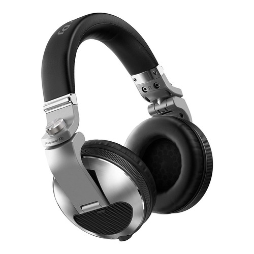 Auriculares gamer Pioneer HDJ-X10 plateado con luz LED