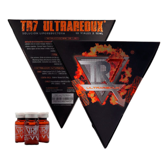 Quemador T R 7 Fat Burner Soluc - mL a $1653