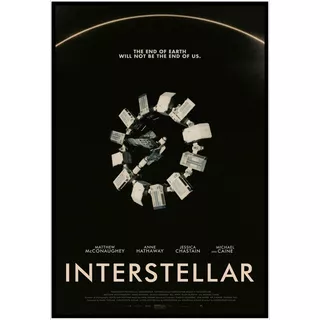 Cuadro Poster Premium 33x48cm Interstellar Universo