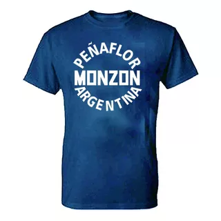 Remera Monzon Peñaflor Azul Aereo El Campeon