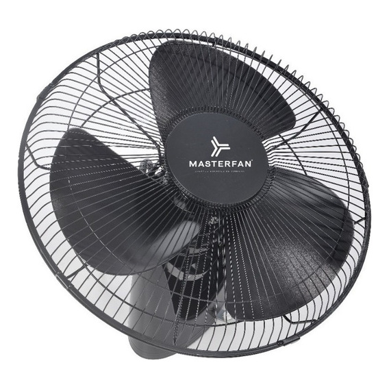 Ventilador Pared Masterfan Vdorslne 16 Pul Techo Loco Negro Aluminio 3 40 Cm 60 Hz Negro