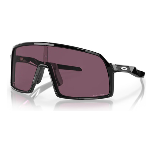 Anteojos de sol Oakley SPORT AND PERFORMANCE Sutro S S con marco de inyectado color polished black, lente road black de policarbonato prizm, varilla polished black de inyectado - OO9462