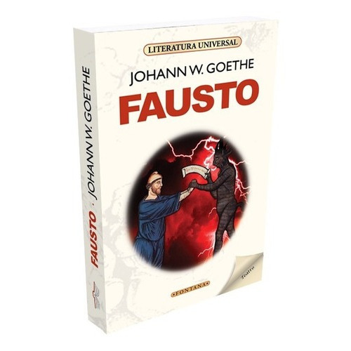 Libro Fausto.- Jonathan W. Goethe Colección Fontana