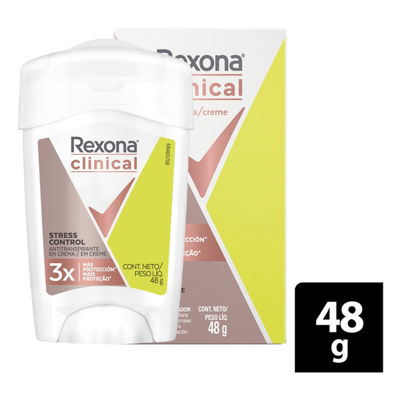 Desodorante Rexona Clinical Stress Control X 48g