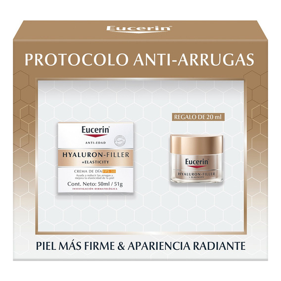 Eucerin Elasticity Crema Dia 50 Ml+mini Noche 20 Ml