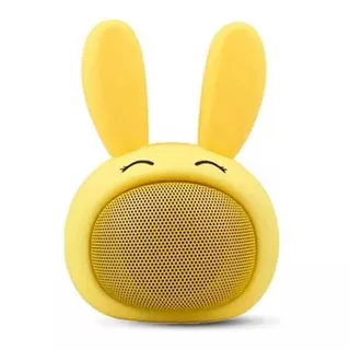 Mini Caixa De Som Portátil Kid Elsys Bluetooth Amarelo 3h 3w