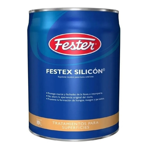 Festex Silicón 19 L Repelente Incoloro De Muros Exteriores