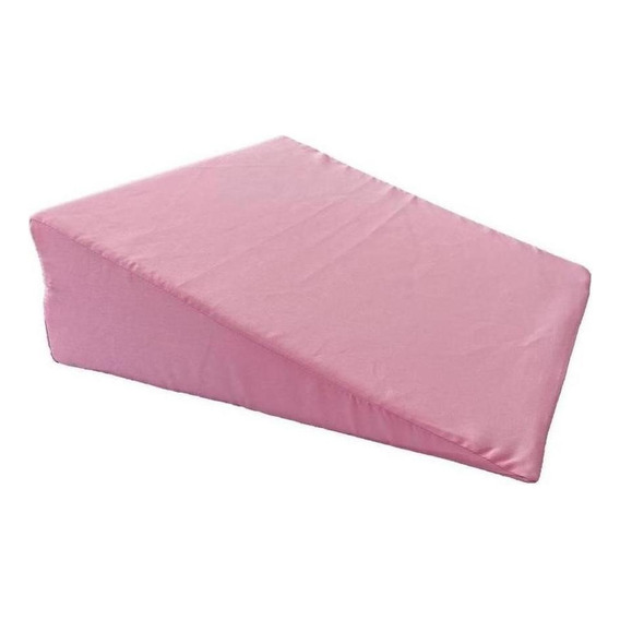 Colchon Antireflujo Cuña Para Corral Cesia 1.2mx70cmx15cm Color Rosa Claro