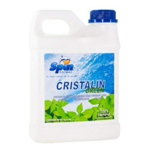 Spin Cristalin Green Para Alberca De 1 Litro / Lt