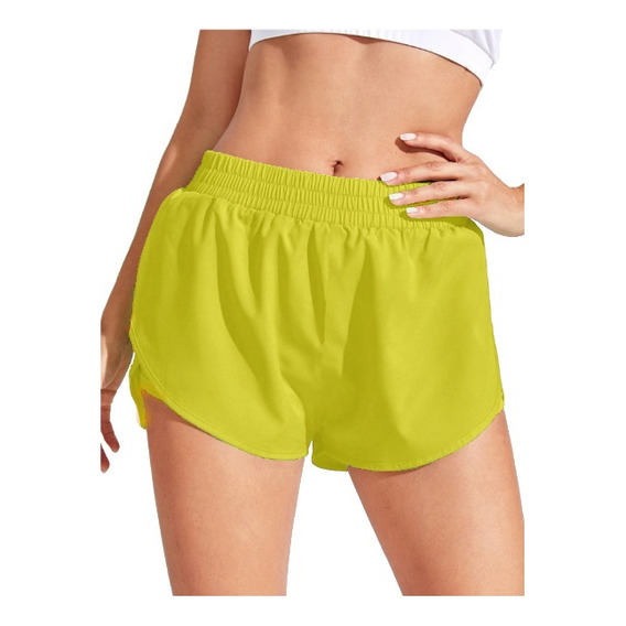 Short Deportivo Corto Basico Mujer Running Gym Yoga Playa 