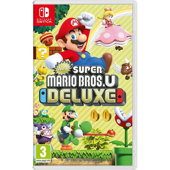 New Super Mario Bros U Deluxe - Nintendo Switch - Físico 
