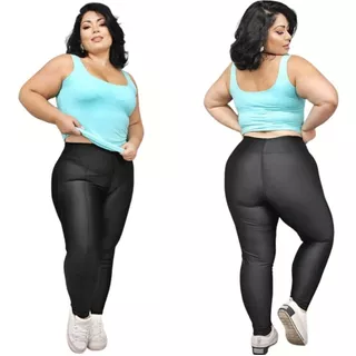 Calça Legging Cirre K2b  Modeladora Brilhosa Moda Plus Size!