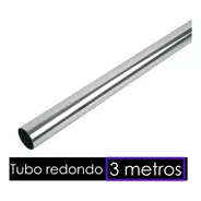 Tubo Redondo Cromado para Closet 1'', Hermex 48974
