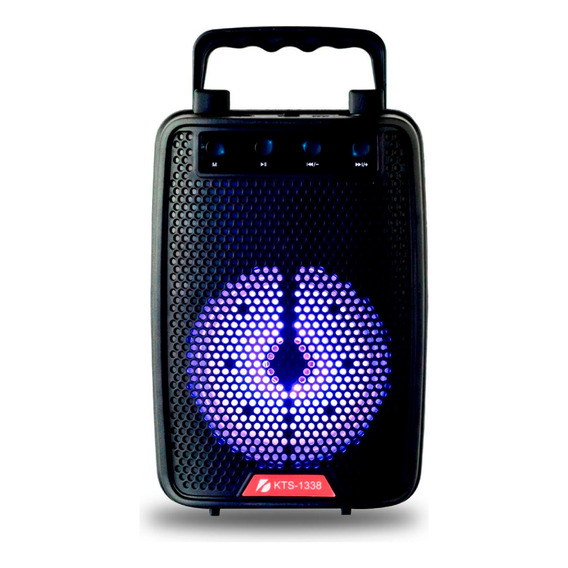 Parlante Portatil Bluetooth Led Rgb Inalámbrico Karaoke