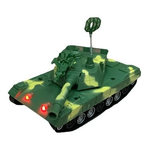 Auto Control Remoto Sebigus Combate Militar Hero Tank Color Verde camufaldo Personaje Tanque