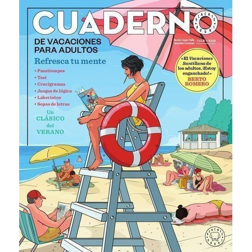 Cuaderno De Vacaciones Para Adultos 8, De Fortunez/cristobal. Editorial Blackie Books, Tapa Blanda En Castellano, 2019