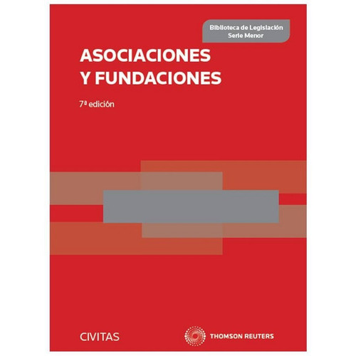 Asociaciones Y Fundaciones, De Civitas, Departamento De Redacción. Editorial Civitas, Tapa Blanda En Español