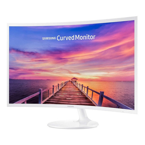 Samsung 27'' Monitor Curvo Fhd 1080p Color Blanco