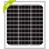 5 W Vatios 12 V Ios 5 W Panel Solar Monocristalino Mant...