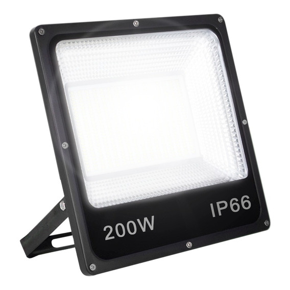 Reflector Led 200w Exterior Alta Potencia Multiled Ip66 Frio