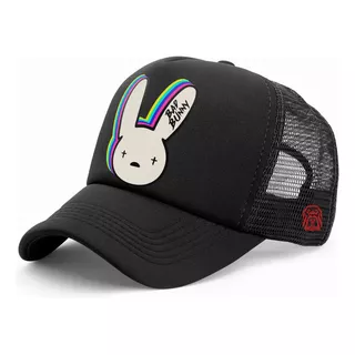 Gorra Trucker Personalizada Bad Bunny Rapero 002