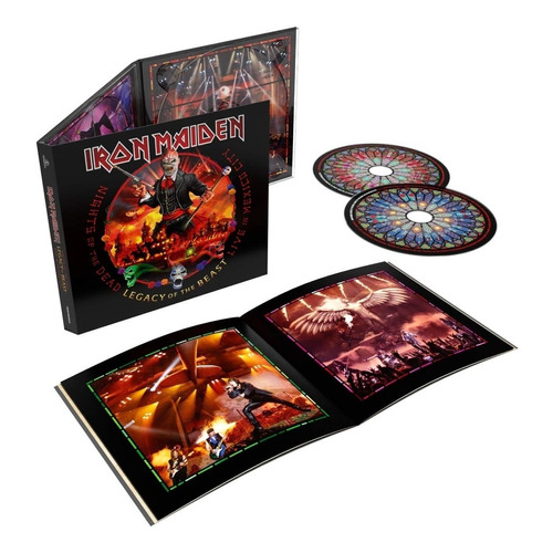 Iron Maiden Live In México Legacy Of The Beast -2 Cd's