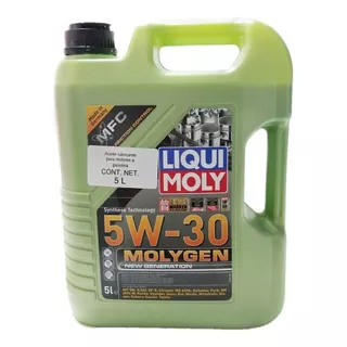 Óleo De Motor Antifricção Sintético Molygen 5w30 5l