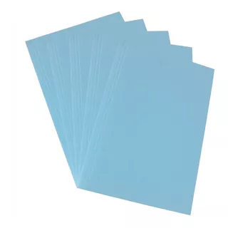 Carpeta Cartulina Caratula Oficio Varios Colores Pack X100 U