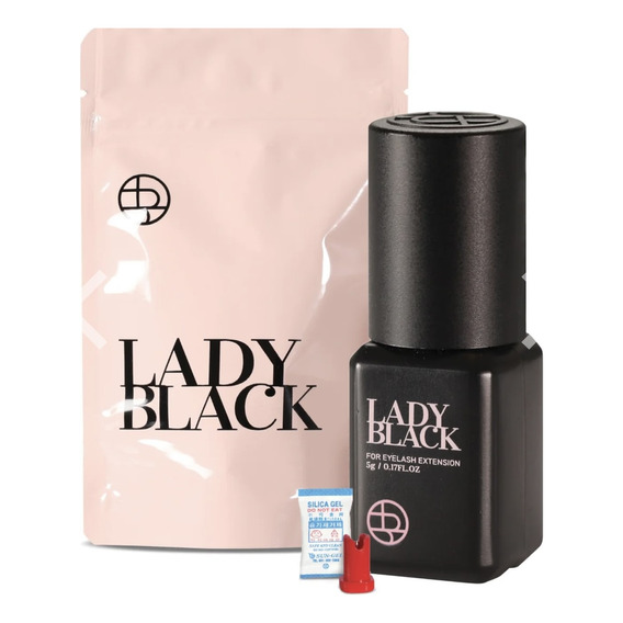 Adhesivo Para Pestañas Mink Lady Black Piel Sensible