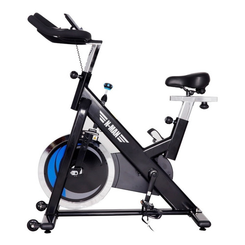 Bicicleta estática para spinning N-MAN MoviFit color negro